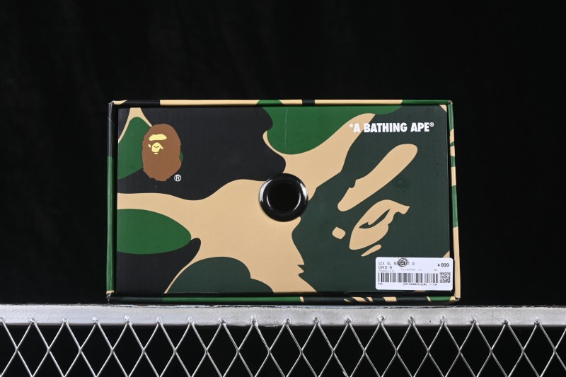 Bape EVA Ape Head Comfortable All-Match One-Band Slipper - M322911 Olive Green