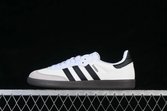 Adidas Samba OG Classic Skateboarding Shoes with Suede Upper - KJ7595