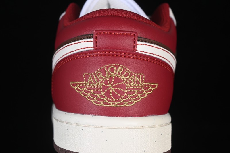 Nike Air Jordan 1 Low Chinese New Year Year of the Horse Limited Edition Low-Top Casual Skateboarding Shoes - IR7600-211