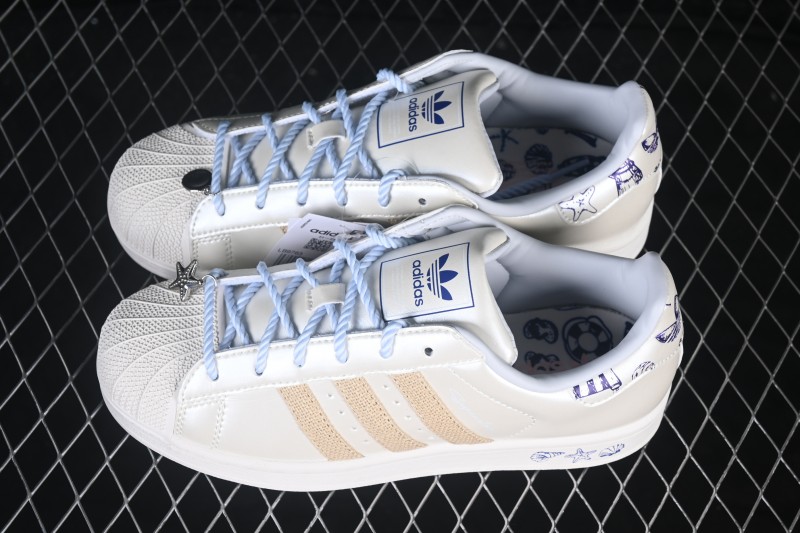 Adidas Originals Superstar II Shell Toe Casual Skate Shoes - LB9763