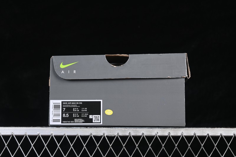 Nike Air Max 95 Retro Running Shoes with Cushioning Air Sole - HM4740-005