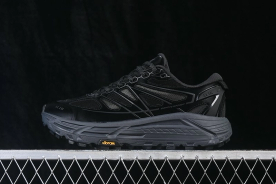 Hoka Mafate Speed 2 Lightweight Trail Running Shoes with Vibram Outsole - 1181770 BCKCH