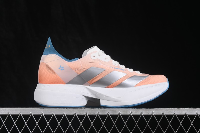 Adidas Adizero Adios 4 Lightweight Breathable Low-Top Running Shoes - KH6360