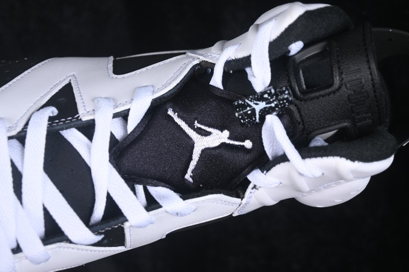 Nike Air Jordan 6 Retro Oreo Running Shoes with Premium Suede Upper - CT8529-108