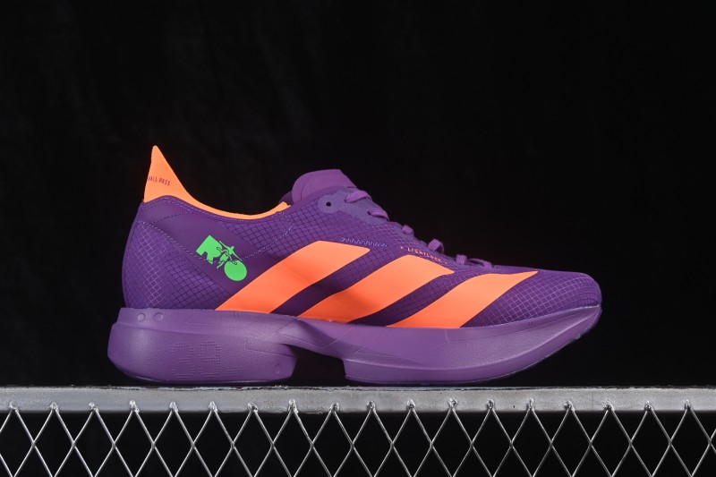 Adidas Adizero Adios 4 Lightweight Breathable Low-Top Running Shoes - KK0619