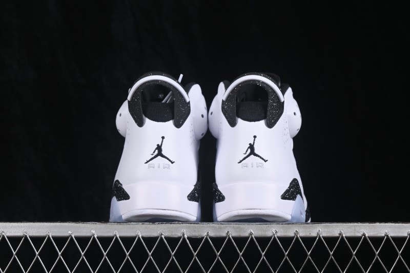 Nike Air Jordan 6 Retro Oreo Running Shoes with Premium Suede Upper - CT8529-108