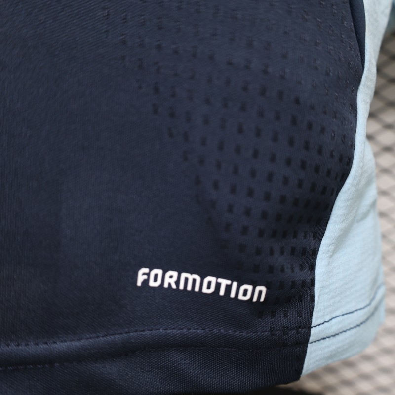 Player Version 2026 Argentina Away Navy Blue Long Sleeve Jersey