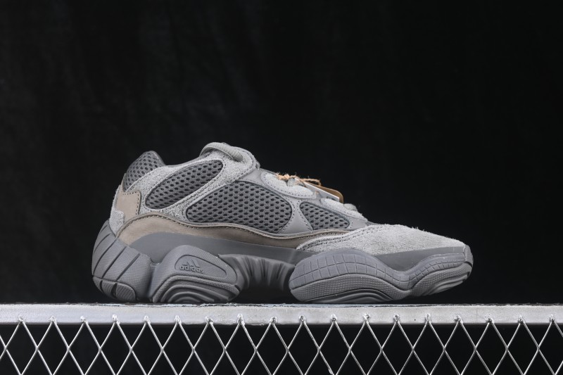 Adidas Originals Yeezy 500 Granite Lifestyle Running Shoes - GW6373