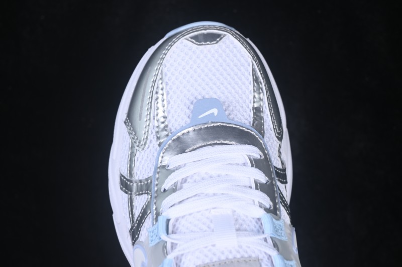 Nike V2K Run Retro Low Top Running Shoes with Cushlon Cushioning and Anti-Slip - FD0736-119