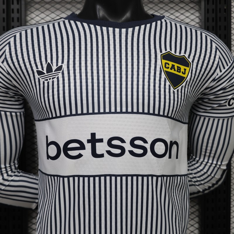 Player Version 26/27 Boca Juniors Away Long Sleeve Jersey