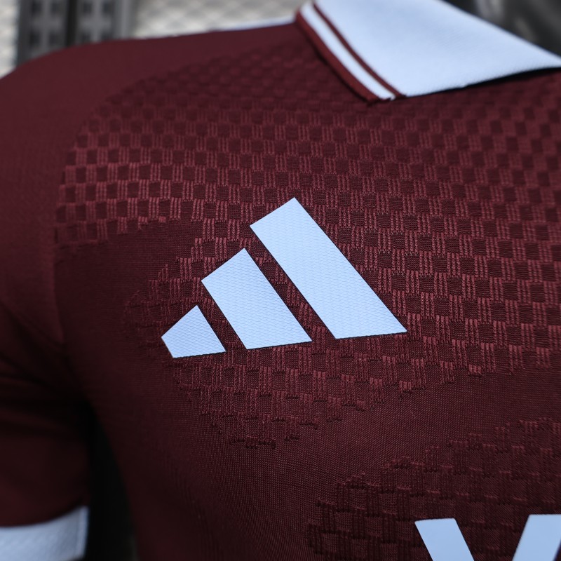Player Version 26/27 Aston Villa FC Home Maroon Jersey With Sponsor