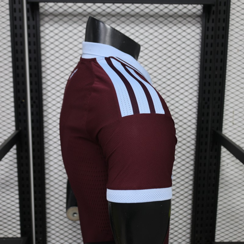 Player Version 26/27 Aston Villa FC Home Maroon Jersey With Sponsor