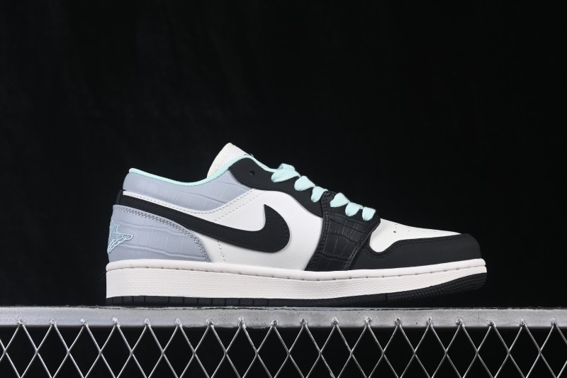 Nike Air Jordan 1 Low Method of Make Turquoise Low-Top Casual Sneakers - IX5001-101