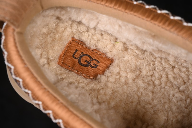 UGG Heritage Lace-Up Slipper Fashion Soft Comfortable Height Increasing Low-Top Casual Shoes - 1180361 CHE