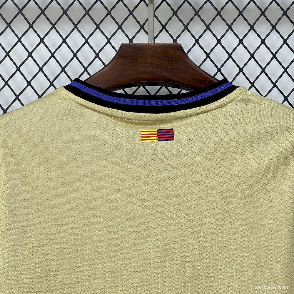 2025/26 Mens Barcelona Away Long Sleeve Jersey