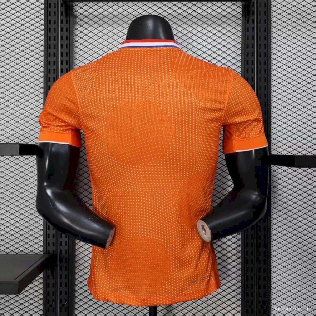 2025 Player Version Mens Netherlands (Women’s Team) Home Jersey