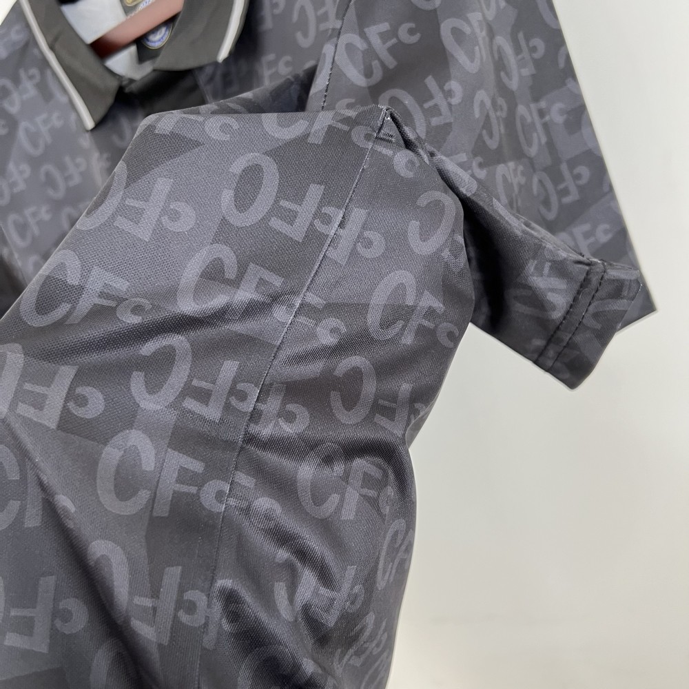 Retro Chelsea 1990 Black Special Black Out Jersey