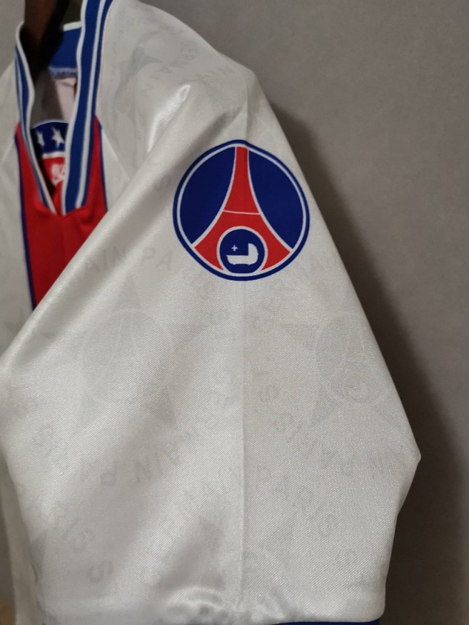 Retro 94/95 PSG White Away Jersey