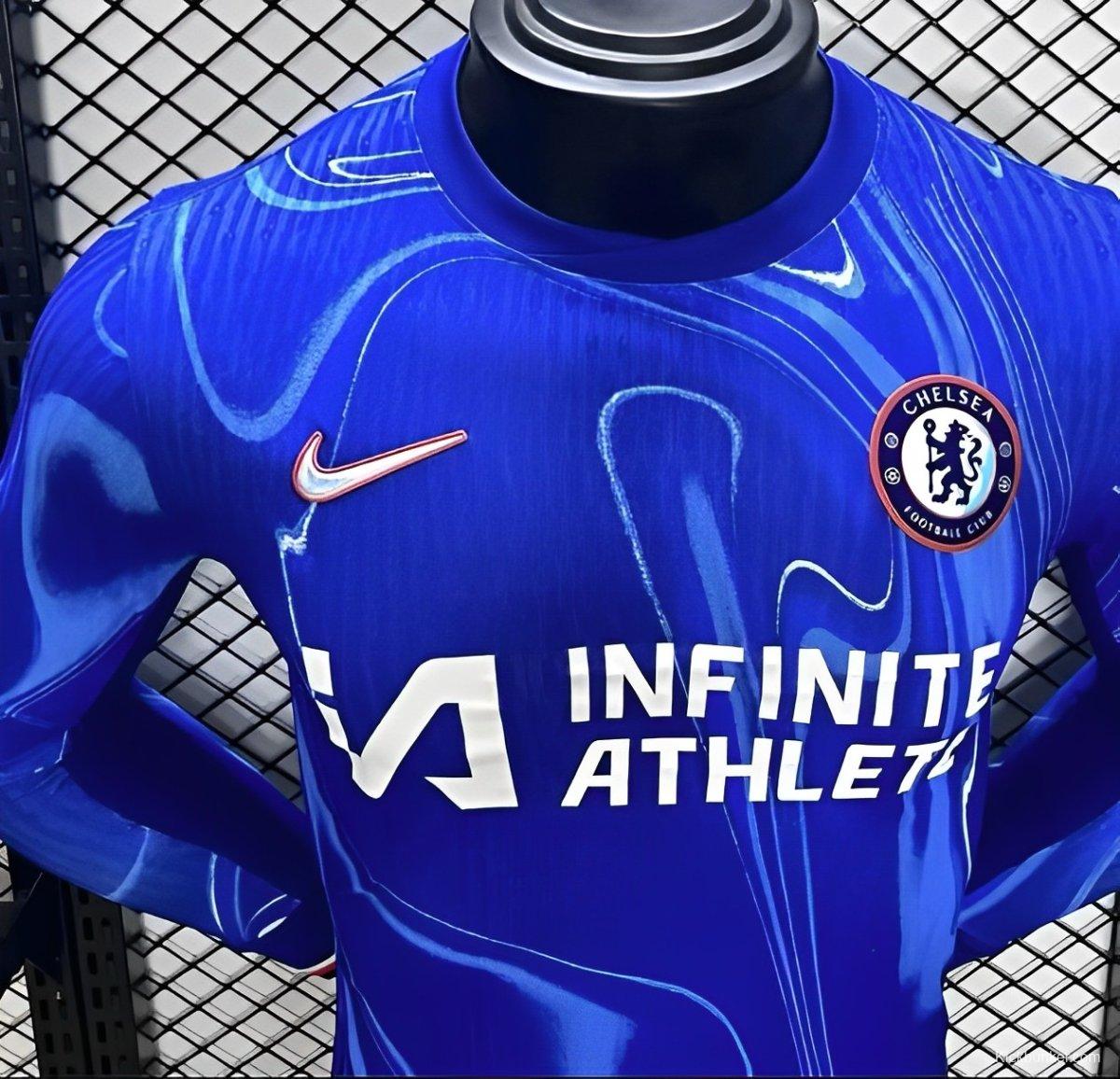 Player Version 24/25 Chelsea Home Long Sleeve Jersey