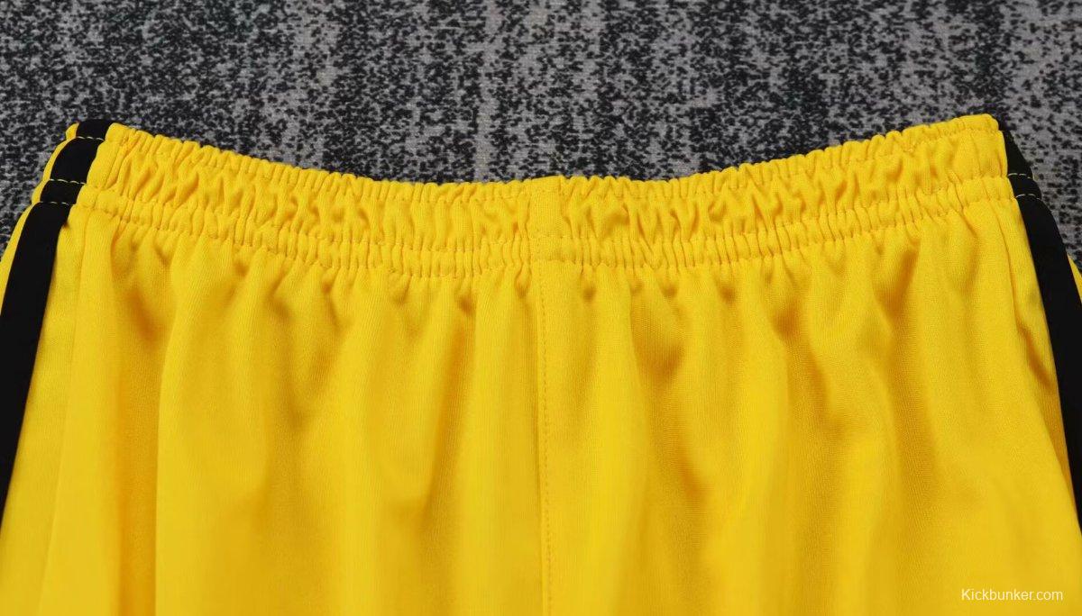 Retro Kids 11/12 Real Madrid Yellow Goalkeeper Jersey