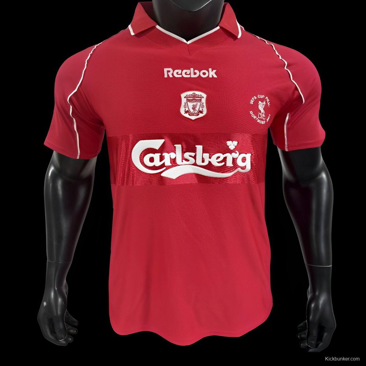 Retro 00/01 Liverpool Home Jersey