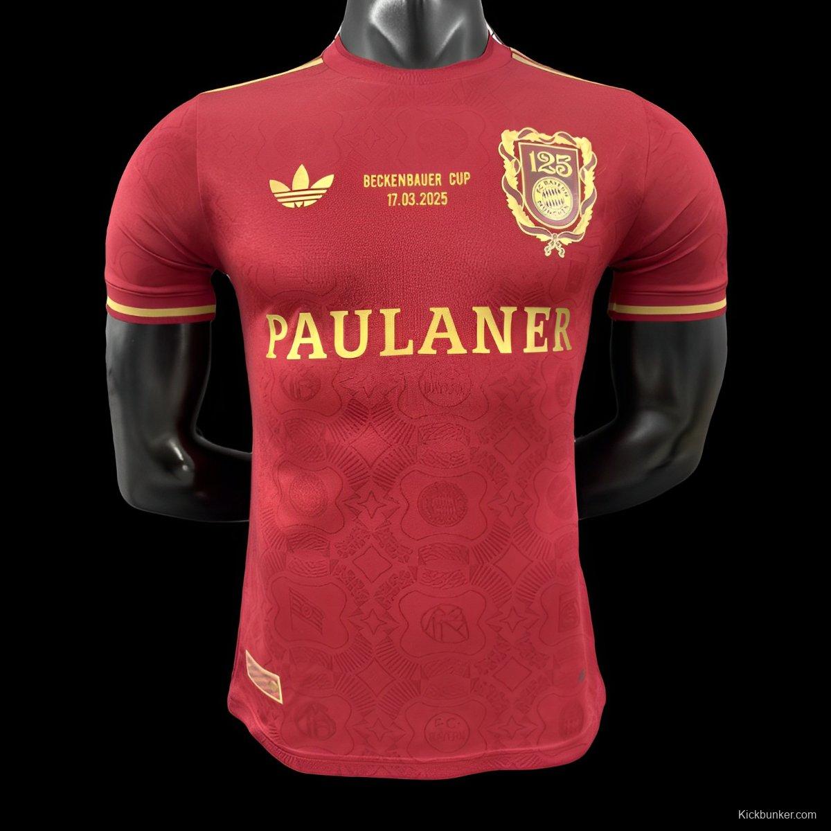 Player Version 2024/25 Bayern Munich 125 Anniversary Beckenbauer Jersey