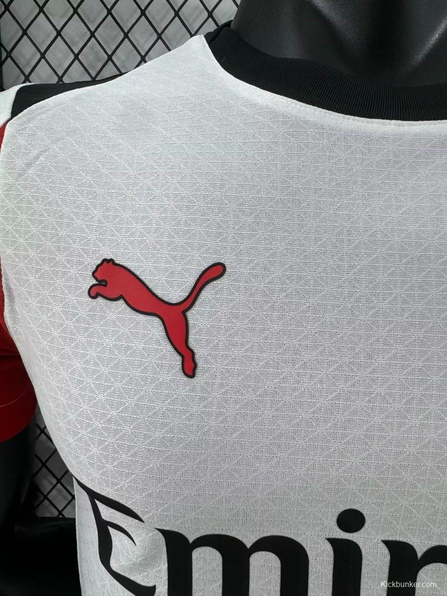 Player Version 25/26 AC Away White Jersey