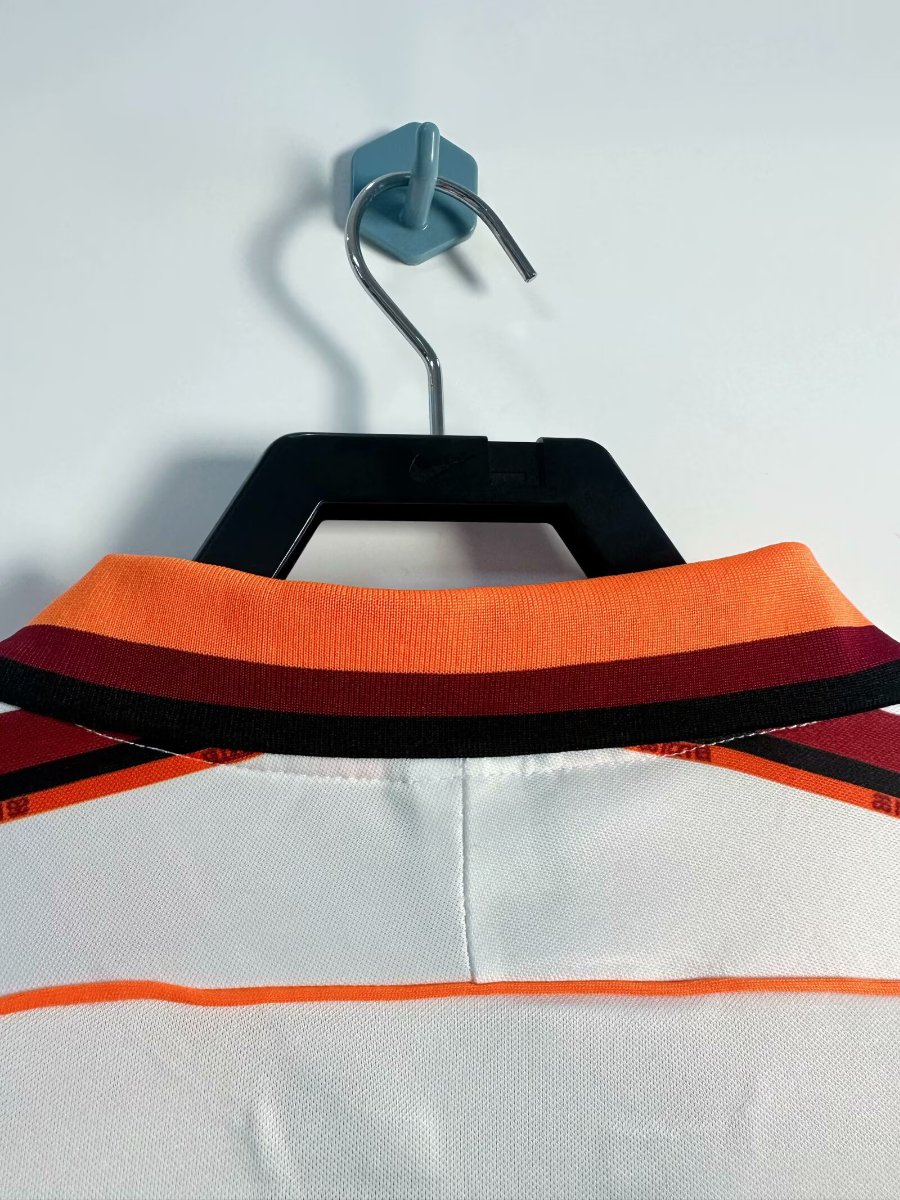 Retro 98/99 Roma Away White  Long Sleeve Jersey