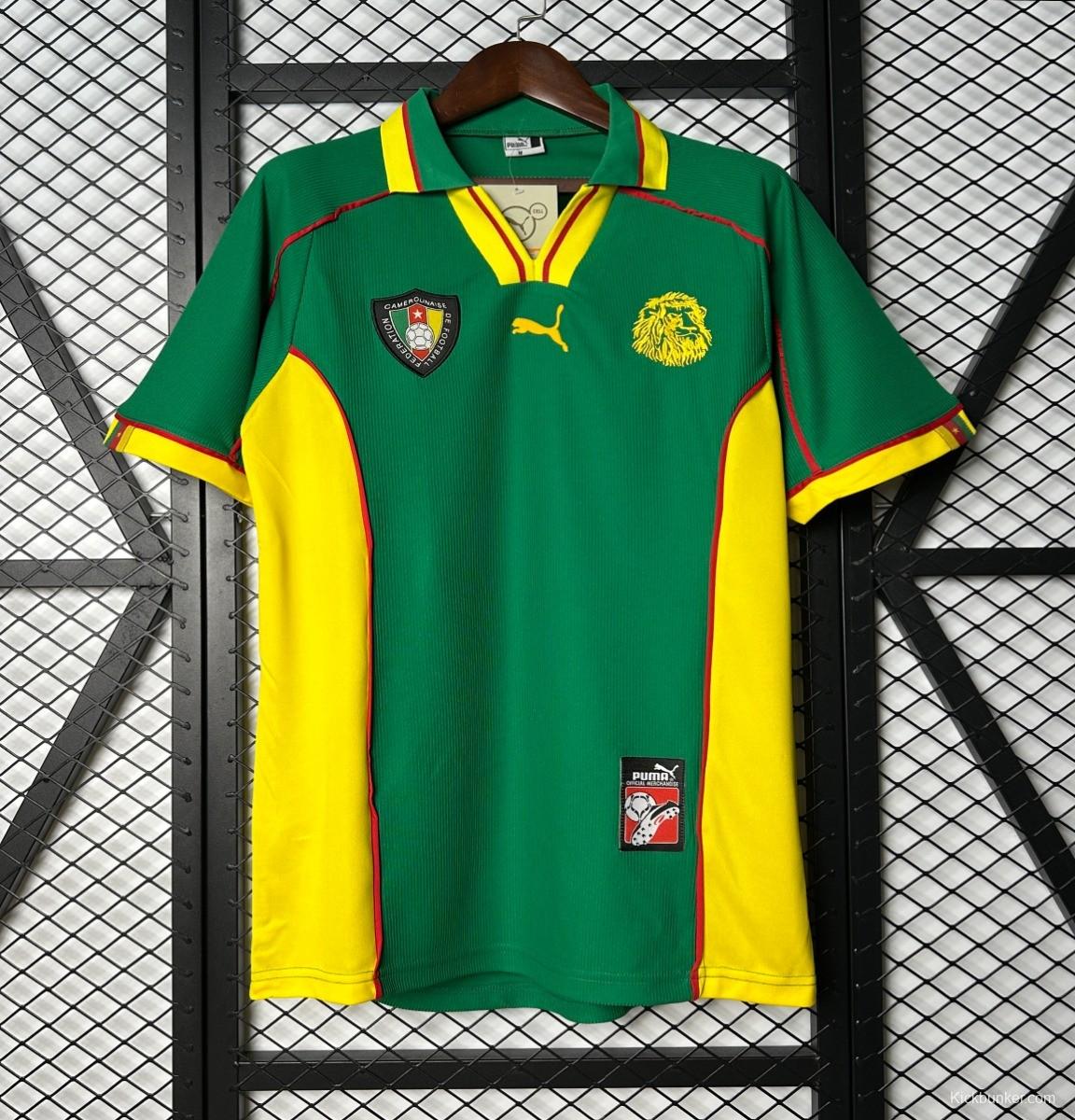 1998 Retro Cameroon Home Jersey