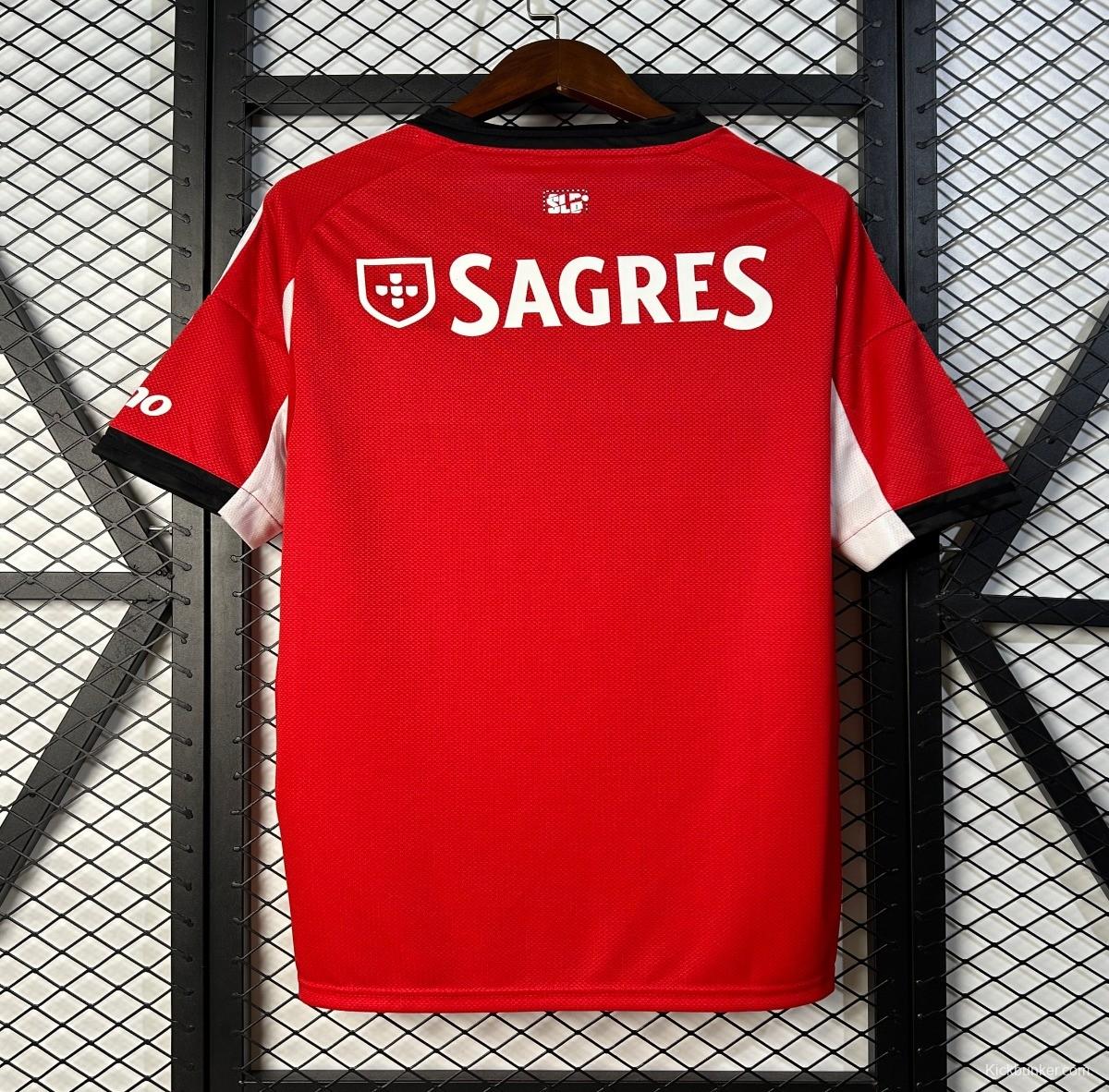 25/26 Benfica Home Jersey
