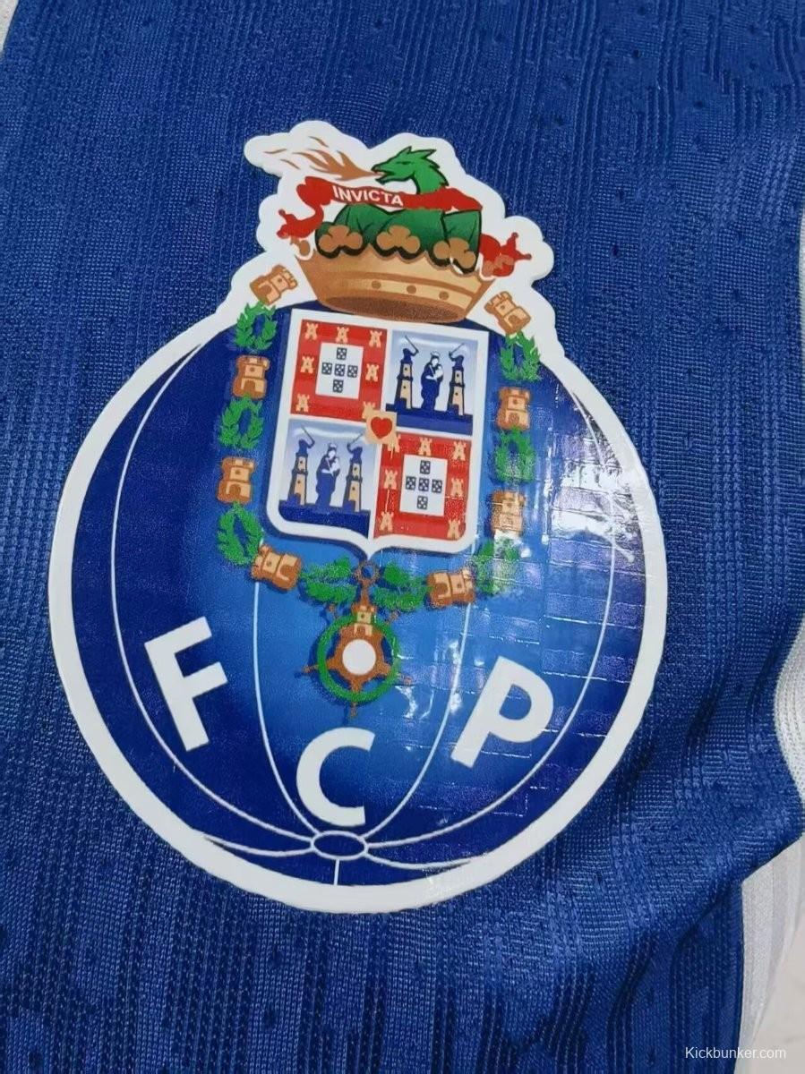 Player Version 25/26 Porto Home Jersey