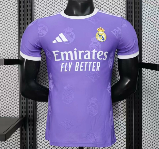 Player Version 25/26 Real Madrid Purple Special Jersey