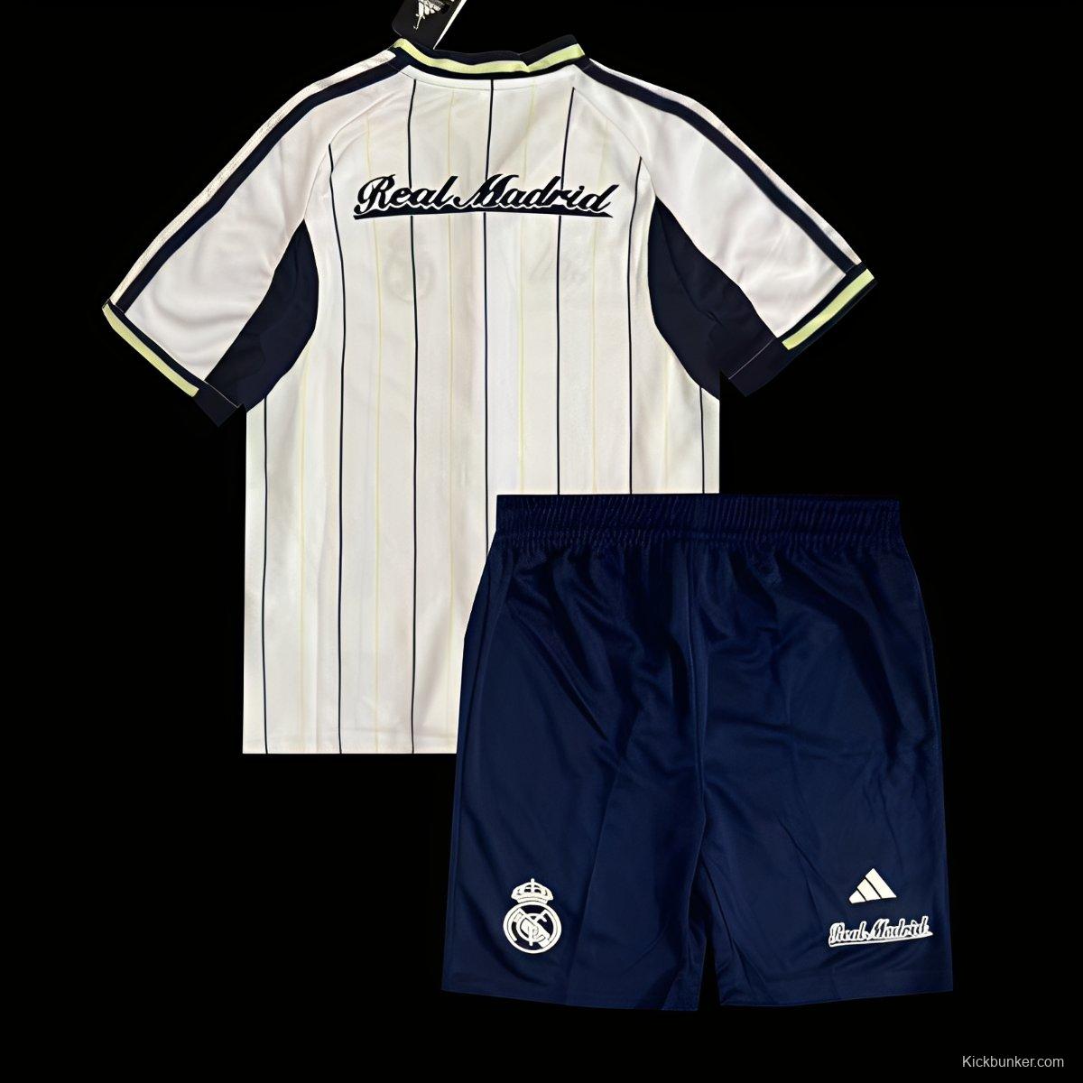 25/26 Kids Real Madrid US Pack Baseball Jersey