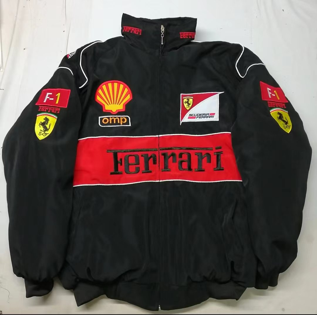 2025 New Adult F1 MOTO Jacket Ebroidered Cotton Padded F 1 Racing Jacket