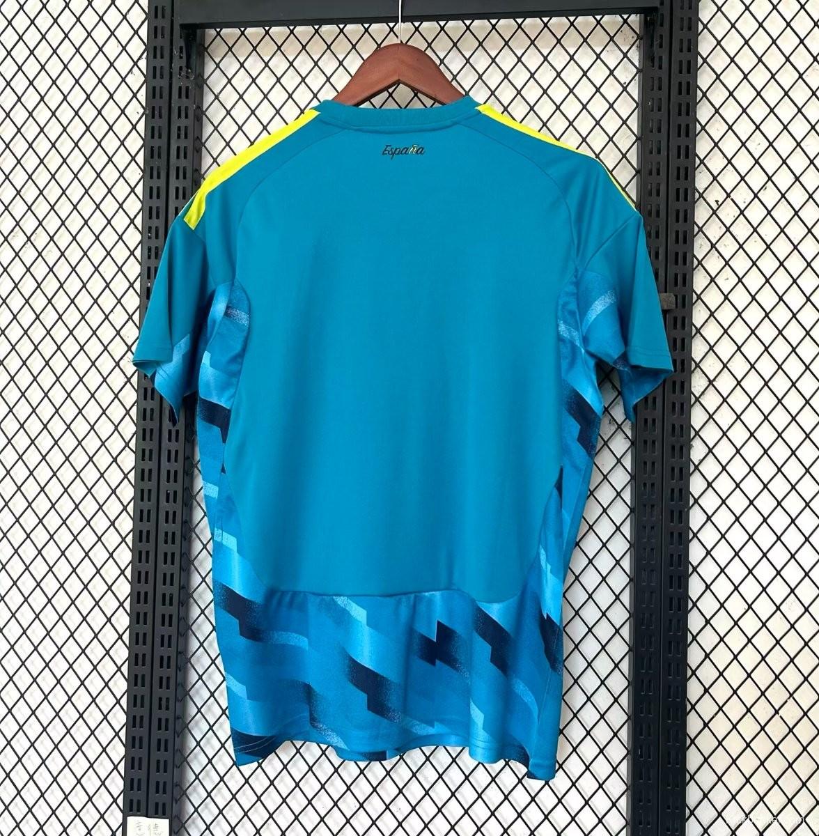 2026 Spain Blue Goalkeeper Jersey