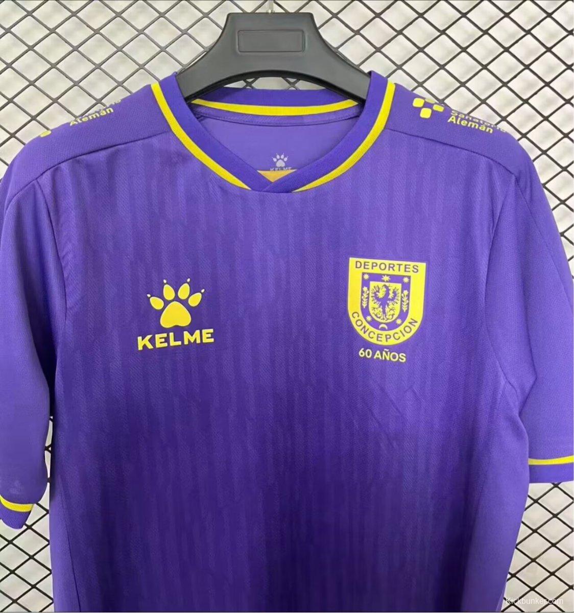 25/26 CD Huachipato 60Th Anniversary Purple Jersey