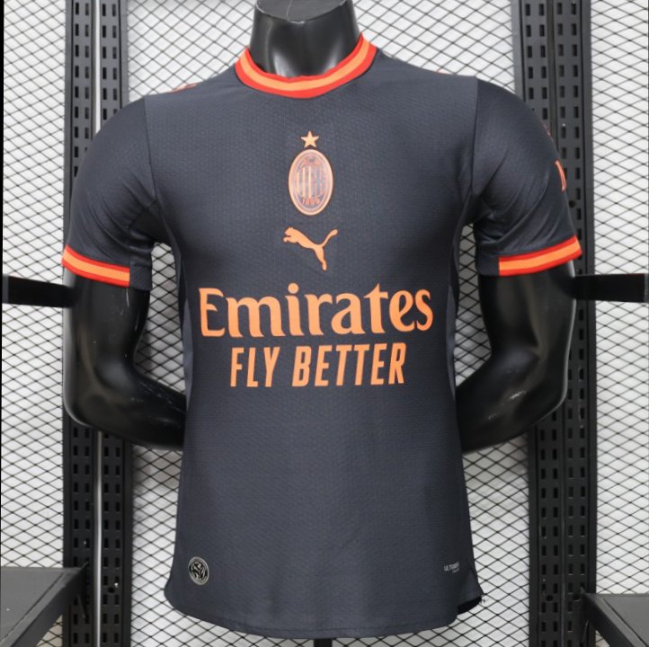 Player Version 26/27 AC Milan Third Black Jersey