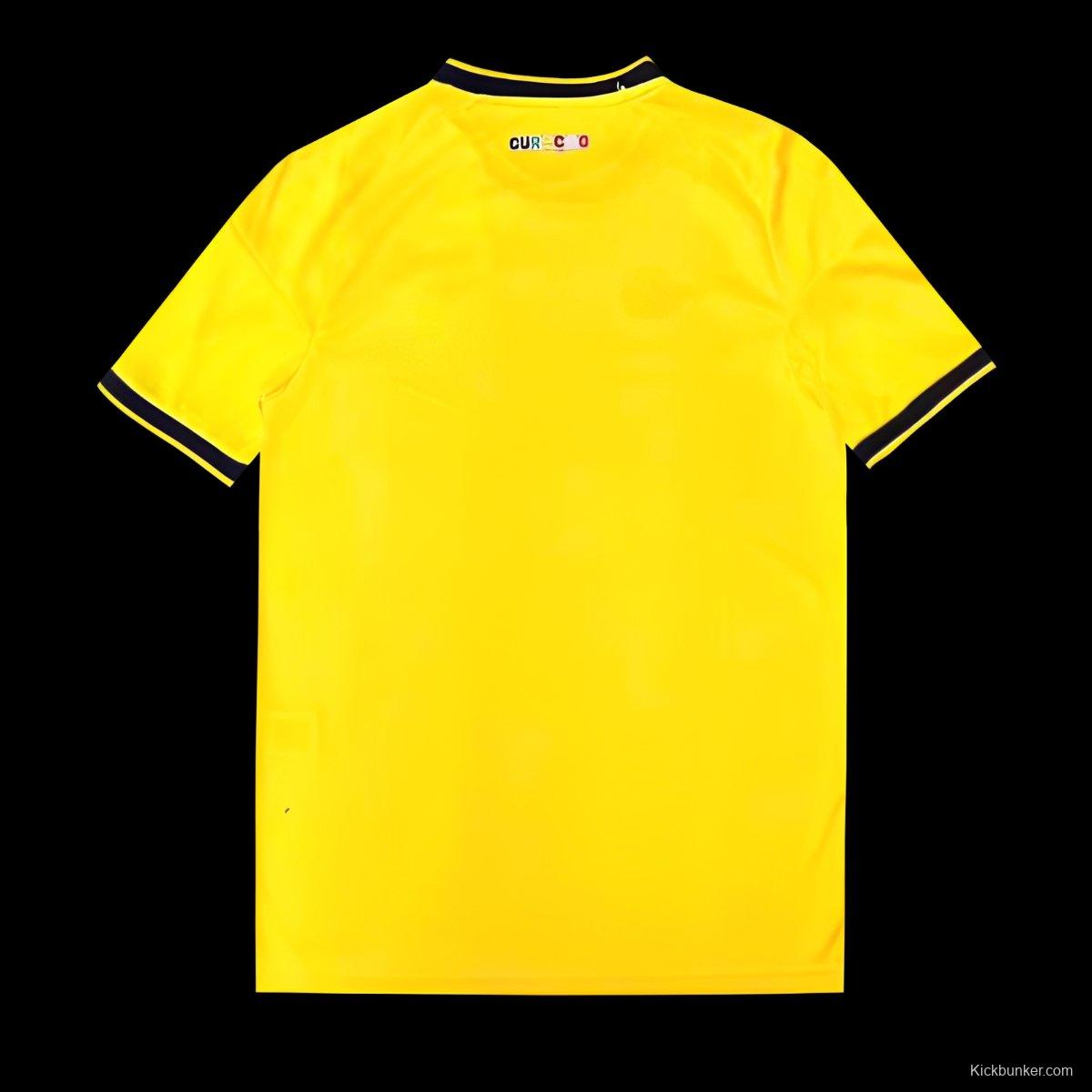 2026 Curacao Away Yellow Jersey