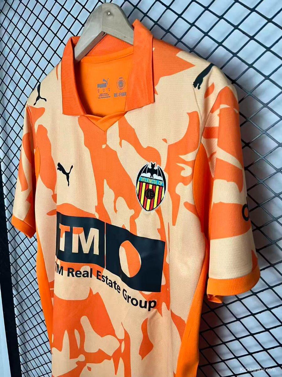 25/26 Valencia Puma Vintage Remake Orange Jersey