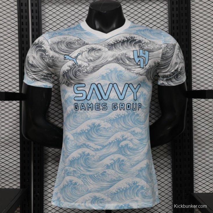 Player Version 26/27 Al-Hilal SFC White & Blue  Special Edition Away Jersey