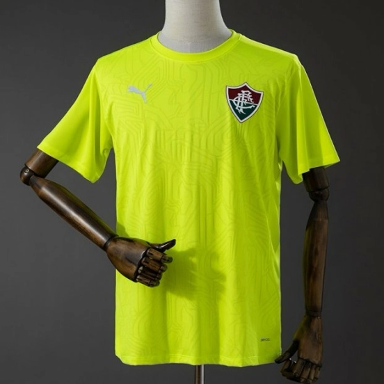 26/27 Fluminense Training Jersey 4 Kit - Neon Yellow