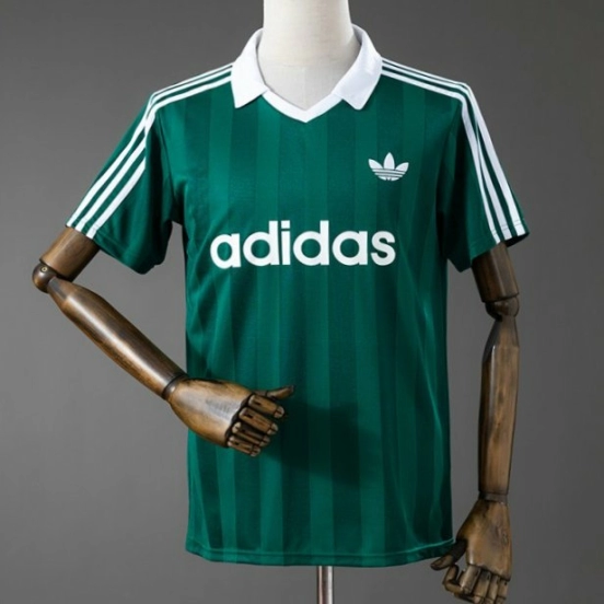 AD Archive Collar Engineered Jersey - Green
