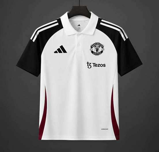 26/27 Manchester United White POLO Jersey