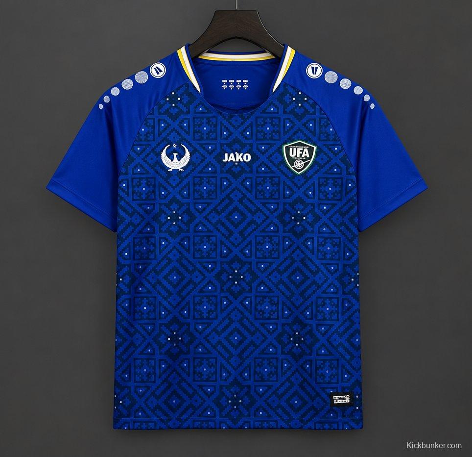 2026 Uzbekistan Away Blue Jersey