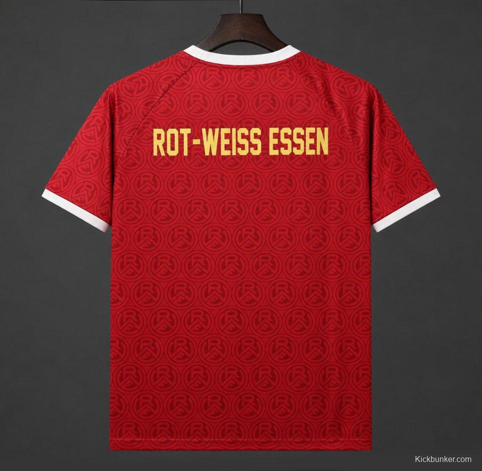 26/27 Rot-Weiss Essen 100Th Anniversary Red Jersey