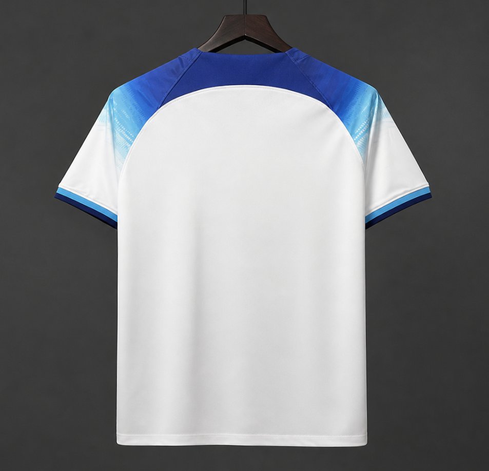 Retro 2022 England Home Soccer Jersey
