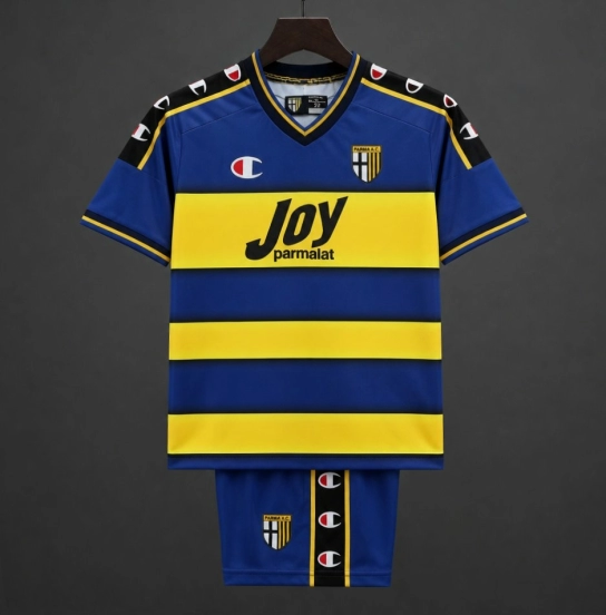 Retro Kids 01/02 Parma Home Jersey