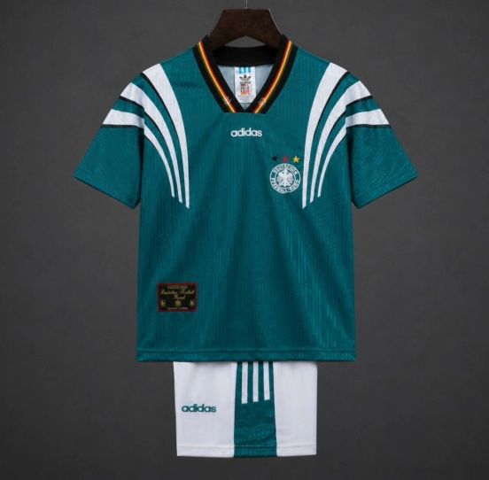 Retro Kids 1996 Germany Away Jersey