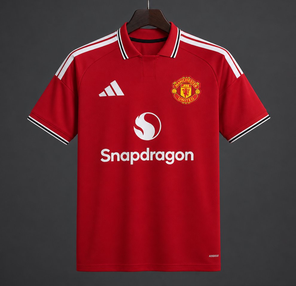 26/27 Manchester United Home Jersey with Casemiro Special Edition Print Red