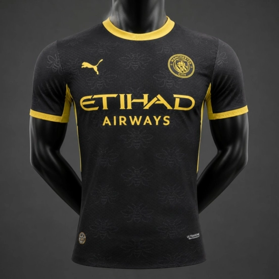 Player Version 26/27 Manchester United Red Away Black Jersey